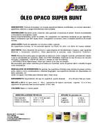 OLEO OPACO SUPER BUNT
